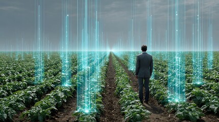 Smart Agriculture: Man and Data in the Field