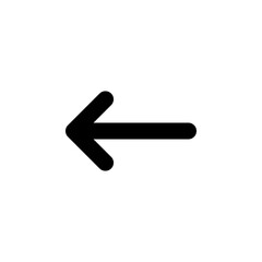 back, left, undo button icon