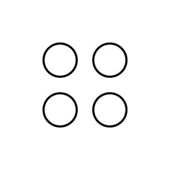 navigation menu, option button icon