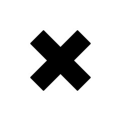 close, cancel, decline button icon