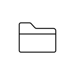 file folder storage icon vector
