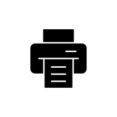 Fototapeta premium print, printer, printing icon vector