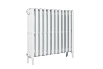 heating radiator isolated on white