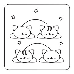  Comfy patterns coloring pages, comfy coloring book, bold and easy coloring pages, coloring book, line art, illustration, victor, black and white