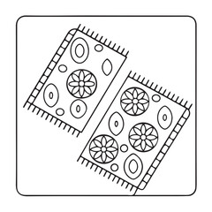  Comfy patterns coloring pages, comfy coloring book, bold and easy coloring pages, coloring book, line art, illustration, victor, black and white