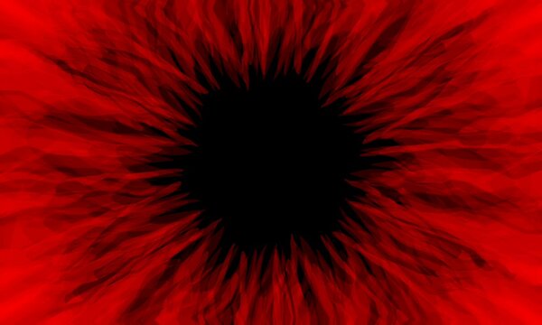 Red flame burst animation with dark core, great for metal music visuals, horror themes, or intense motion backgrounds