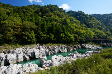 飛騨川中山七里