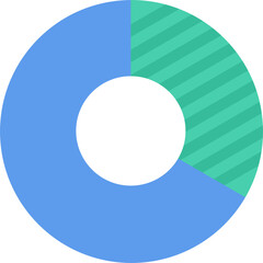 donut chart icon