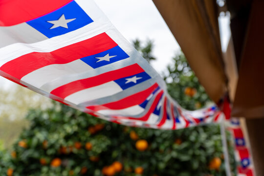 Chilean Independence Day Celebration Decorations - Powered by Adobe
