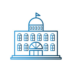 Fototapeta premium Bank icon design template