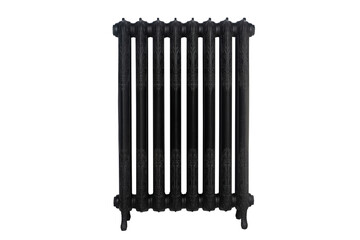 heating radiator isolated on white
