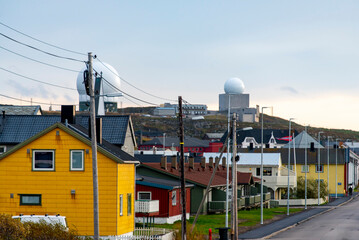 Obraz premium Town of Vardo - Norway