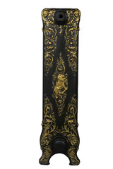 antique bronze vase isolated