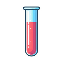 
test tube illustration design