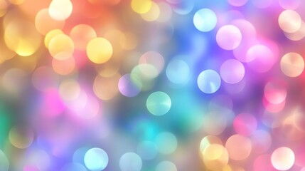 Obraz premium Abstract bokeh background pastel colors