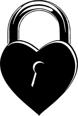 heart shaped padlock,Heart lock sign icon or logo. heart shape lock concept. Locked heart shaped padlock app vector illustration.,heart shaped padlock