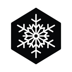 Snowflake Rug Corner Icon Vector Illustration