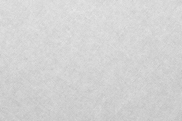 Texture of white fabric as background, top view