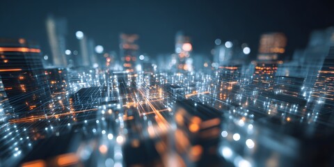 Doctor interacting with digital health interface in a modern medical facility during consultation