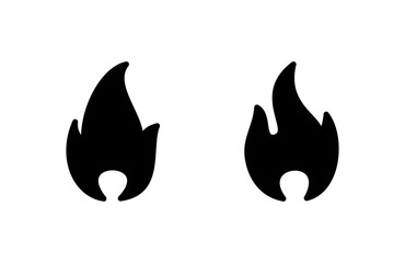 Fire icon vector illustration. fire sign and symbol