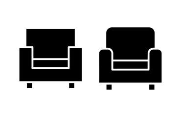Sofa icon vector illustration. sofa sign and symbol. furniture icon