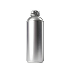 Spray Can Mockup on white background