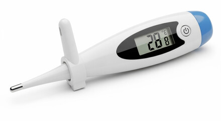 Digital thermometer for fever check medical equipment for health temperature measurement and home use tool