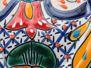 Talavera pottery crafting in Mexico highlights vibrant colors and intricate designs