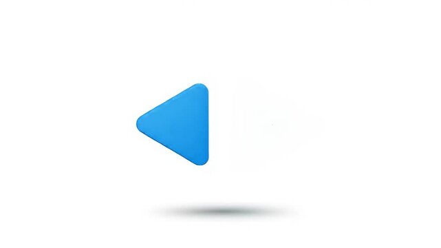 Two blue play buttons positioned side by side on a white background, suggesting navigation or media control