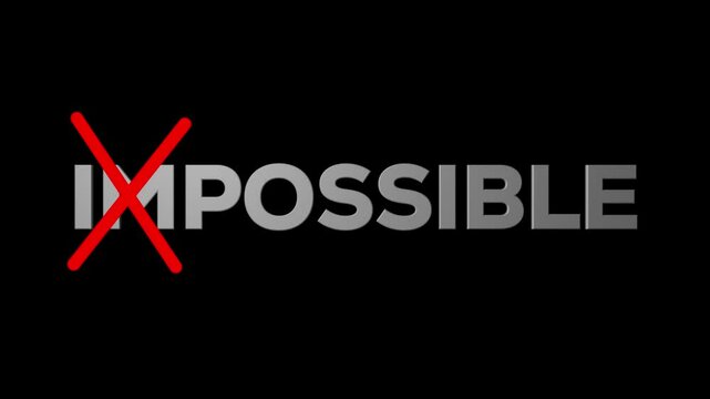 Transform the impossible to possible with motivation and inspiration to achieve success in life