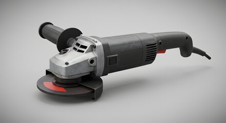 Angle Grinder Power Tool 3D Render