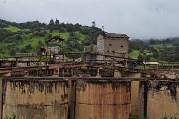 La Siberia, an abandoned town in Colombia’s Andes. Crumbling walls, empty streets, and overgrown...