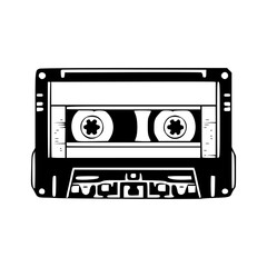 old school audio tape design