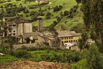 La Siberia, an abandoned town in Colombia’s Andes. Crumbling walls, empty streets, and overgrown...