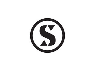 S Letter Logo Design | Modern S Monogram | Minimalist S Initial Logo | Bold Alphabet S Symbol | Elegant S Typography Emblem | Creative S Logo Vector | Black and White S Lettermark | Geometric S Logo 