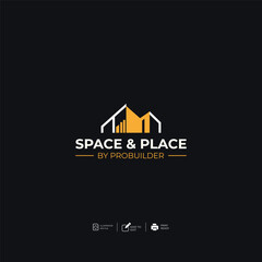 Logo template design ideas vector