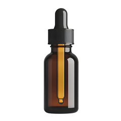 Dropper Bottle Mockup on white background