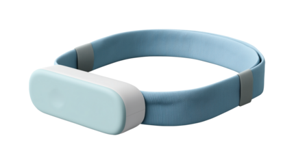Smart wellness headband technology device for stress relief and relaxation