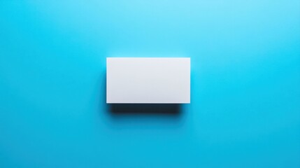 Business card mockup for your design template. Blank empty credit card mockup.