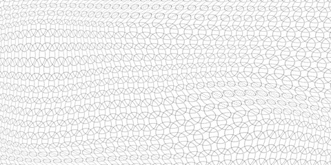 Abstract isometric grid vector seamless pattern. Black and white thin line triangle and square texture. Monochrome geometric mosaic minimalist background. Vector ilustration