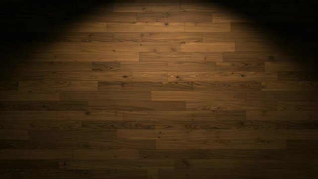 Dark Brown Wood Flooring with Texture Detail Brightly Lit for Surface Background