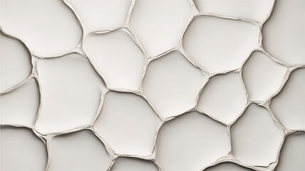 Cracked Paint Texture: Abstract White Background