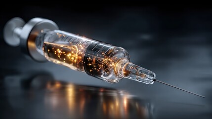 Anti Aging Injection  Syringe  Vial  NAD   Longevity Treatment