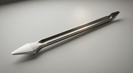 Sleek Metal Pry Bar Tool - Industrial Design Element © ekam