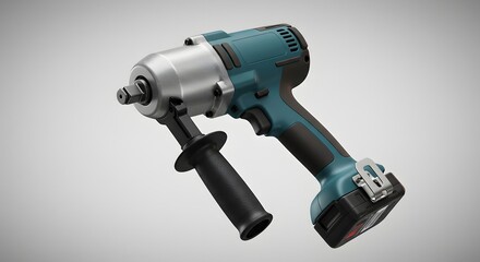 electric drill isolated on white background