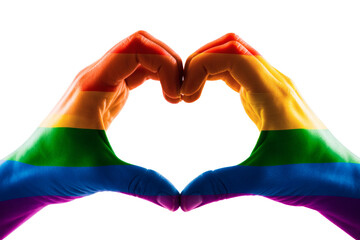 A Heartfelt Symbol of Celebrating LGBTQ+, Love and Unity, Diversity, and Acceptance