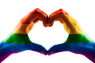 A Heartfelt Symbol of Celebrating LGBTQ+, Love and Unity, Diversity, and Acceptance