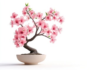 Pink cherry blossom bonsai (1)