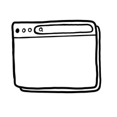 Hand Drawn Sketch Doodle Frame Collection for Scrapbook, Journaling, and UI Decoration