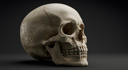 Human Skull Anatomy Side View